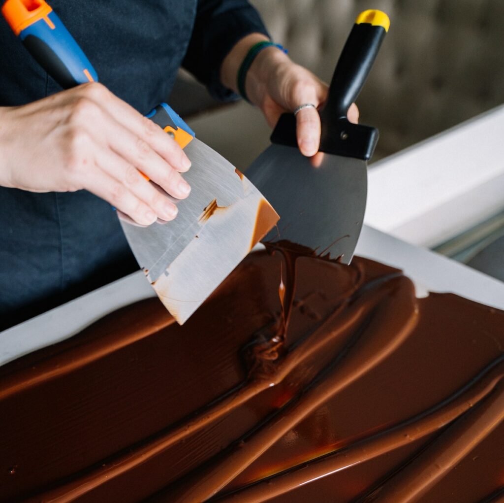 cómo hacer barritas de chocolate caseras