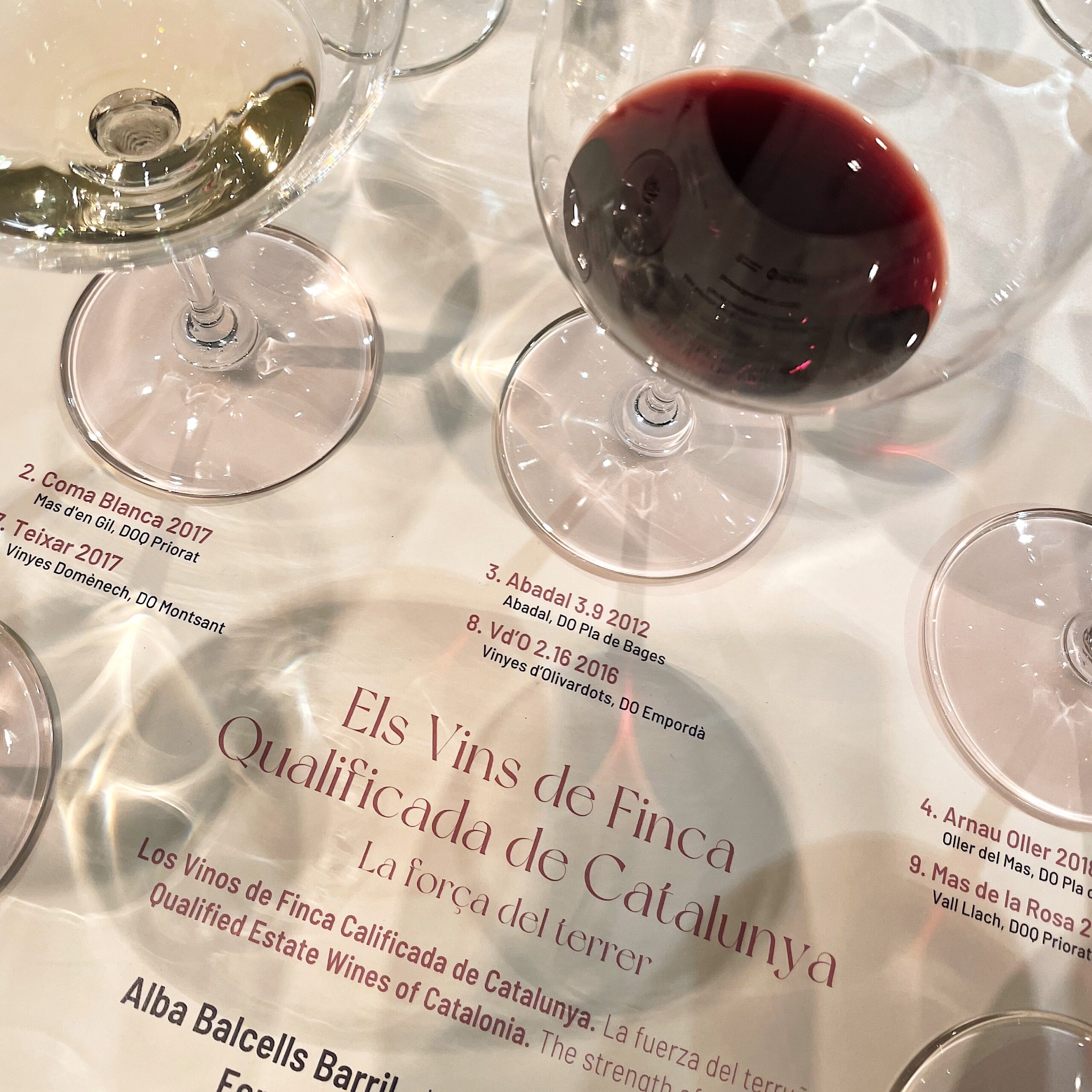 Cata de Vinos de Finca Calificada en Barcelona Wine Week