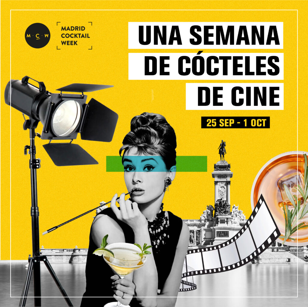 Madrid Cocktail Week 2023: El cine como estrella de la mixología